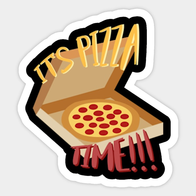 Pizza Time! Sticker by HoneyLiss